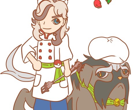 動画などの立ち絵(背景付き)描きます ちょっとした絵の素材が欲しい時、お手伝いいたします イメージ2