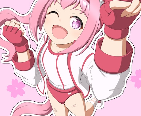 女の子キャラのアイコン、ヘッダー承ります イメージ1