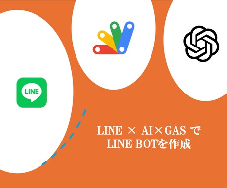 AIを導入したLINE botを作成します 人工知能を導入したあなた専用のLINEアプリ イメージ1