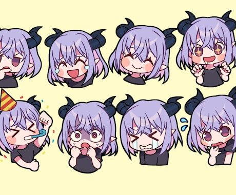 LINEスタンプメンバーシップスタンプお描きします 自分だけのスタンプを作ってみませんか? イメージ2