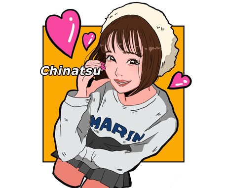 SNS用のアイコン描きます 【主にSNSアイコン】POPな人物イラスト描きます★ イメージ2