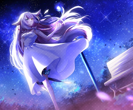一枚絵、歌ってみたなどのイラストを制作します 現在はリテイク無制限中です！！ イメージ2