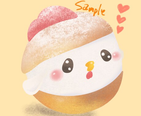 ゆるかわ♪あなたのイメージをイラストにします イラスト制作。SNSやブログ、プレゼントにも♪ イメージ2