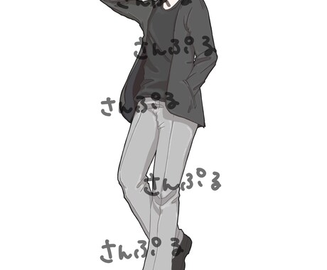 キャラクター立ち絵お描きします trpg等にご利用いただける立ち絵をお描きします。 イメージ2