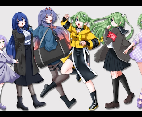 お試し版！TRPGに使用できる立ち絵、制作ます 最短三日！すぐに立ち絵が必要な方へ！ イメージ2