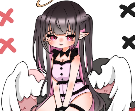 ゆるいデフォルメアイコンを描きます イメージ1