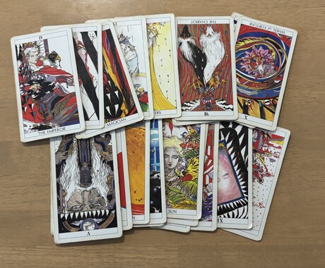 タロット1枚、いま必要な一言を届けます 鑑定歴30年。迷いをことばにする、お守りみたいな一枚を イメージ1