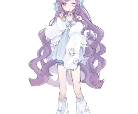 かわいいアニメ風イラストを丁寧に制作します 幼めキャラが得意です、萌え系イラストは是非お任せ下さい！ イメージ2