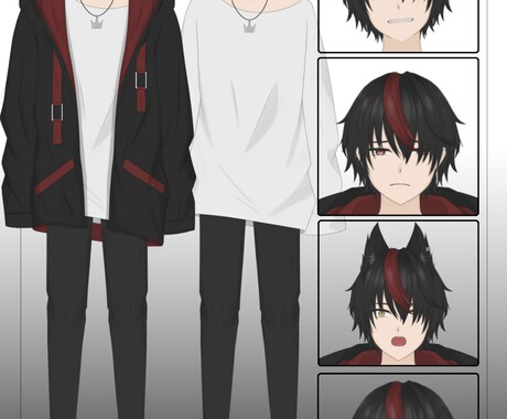 キャラデザ～モデリングまで承ります キャラデザ～モデリングまで一括制作！ イメージ2