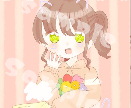 SNSに使用できるアイコン＆ヘッダー等お描きします 【自分に合ったイラストでSNSを楽しもう!!】 イメージ2