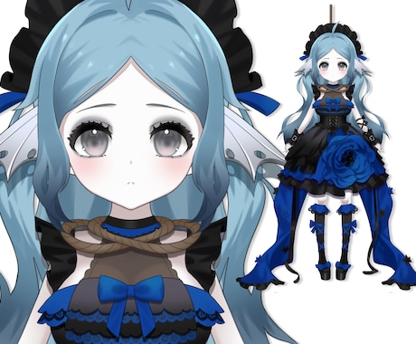 新規開店！4.9万円でVtuber全工程対応します Live2D・ロゴ・SDキャラまで完全対応 イメージ2
