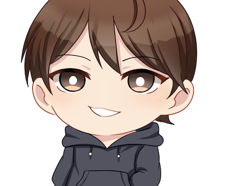 ちびキャラ/SDキャラ作成ます グッズ•動画配信にも使えるカッコ可愛いSDキャラ作成します イメージ2