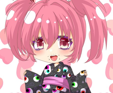 SDキャラおかきします 可愛いSDキャラ化にしてみませんか？ イメージ2