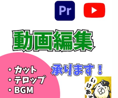 Youtube向け動画編集を承ります イメージ1
