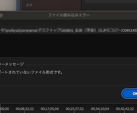 動画ファイルの破損(.rsv）を修復します 10bit SLOG3やHEVCもOK! 短時間で修復します イメージ2