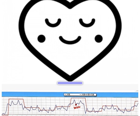 紫微斗数で一生分のグラフの画像お送りします 浮き沈みのある人生を一覧できます。質問相談も可能。 イメージ1