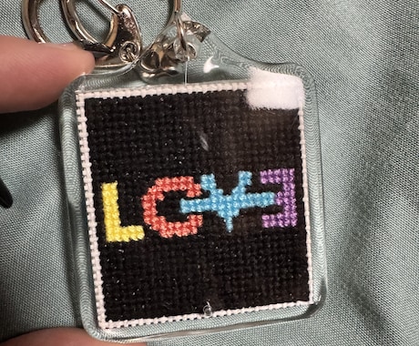 お好みのデザインで作ります 約5cm角のオリジナルキーホルダーを作成します！ イメージ2