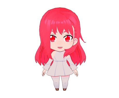 3Dぷちキャラ作ります デフォルメキャラクター化します！ イメージ2