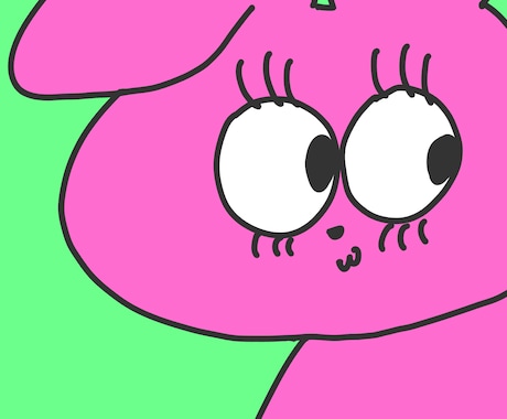 ちょっと誇張した動物のSNSのアイコン描きます イメージ1