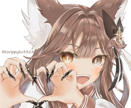 優しいタッチのアイコン描きます あなただけのお気に入りイラストでアイコンを彩りませんか？ イメージ1