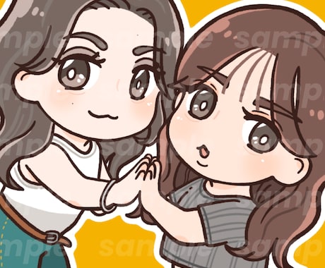 商用OK！小物無料★ゆるっと可愛い絵をお描きします なんかシュール！？思わず目に留まるイラストはおまかせ下さい！ イメージ1