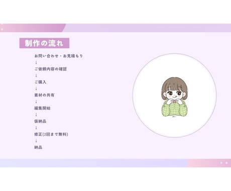 女性編集者がYouTube動画編集します 女性編集者が「かわいい」「おしゃれ」な編集をします イメージ2