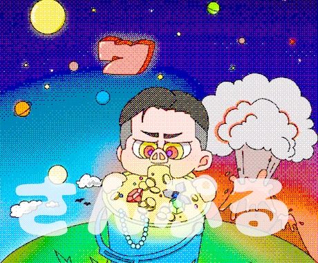 商用利用OK【HIPHOP向け】イラスト描きます ラッパーさん向けイラスト、アイコンやジャケットデザインに！ イメージ2