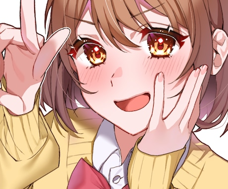 SNSアイコンイラスト制作します イメージ1