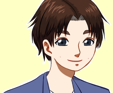 好印象を与える爽やかカラフルイラスト提案いたします SNSやアイコン商用利用可能です イメージ2