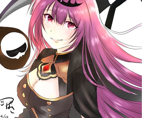 女の子のイラスト描きます 女性のキャラであれば、版権物もオリジナルも描けます。 イメージ1