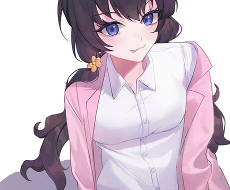 可愛い人物イラストを描きます イラスト、三面図、立ち絵など多様に作業します！ イメージ2
