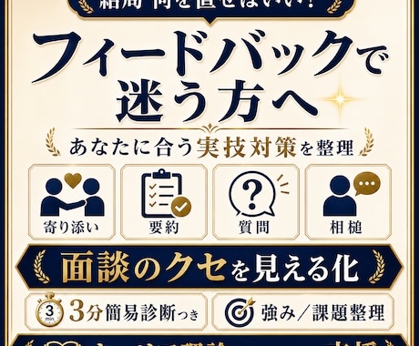 ロープレ実力アップ！あなたの特性別に実技支援します キャリコン面談の構造的理解｜第31回で8名を支援した方法 イメージ2