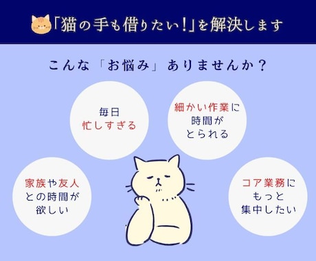 スキマオンライン秘書 苦手な業務をサポートます 時間が足りない！ ちょっと手伝って！お応えします イメージ2