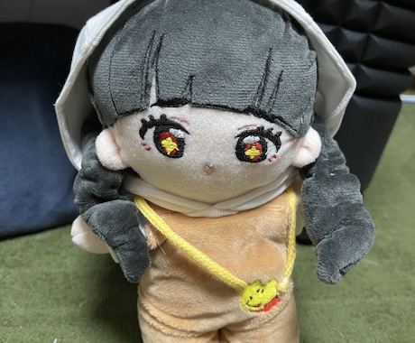 推しぬいのお顔を刺繍でお作ります あなたのデザインしたお顔が推しぬいのお顔に！ イメージ1