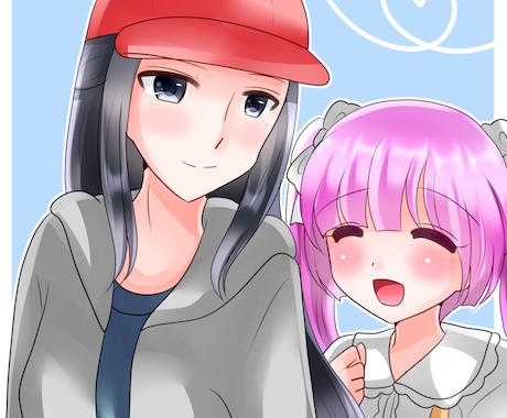 夢イラストお描きします 夢絵を描いてほしい人向け！キャラ×オリキャラの絵を描きます イメージ2