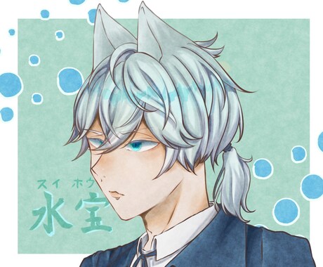 SNS等で使うアイコン・イラスト中心に描きます 安全かつ満足のいく取引を心がけております!! イメージ2