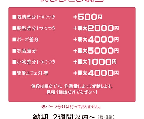 IRIAM/TRPG/グッズ等の立ち絵制作します 商用利用〇！彩度高めの可愛いイラスト！ イメージ2