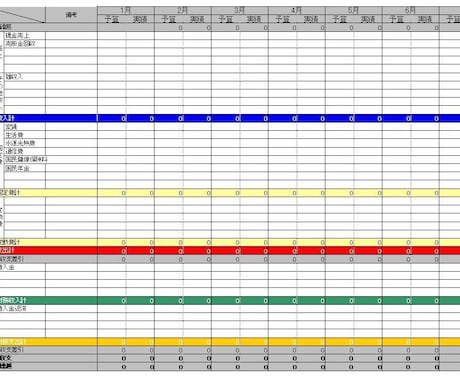 家計の資金繰り表を作成します お金が貯まらない？資金繰り表でお金の流れを把握しましょう！ イメージ1