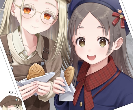 商用利用OK!ご希望のイラストを描かせて頂きます イメージ1