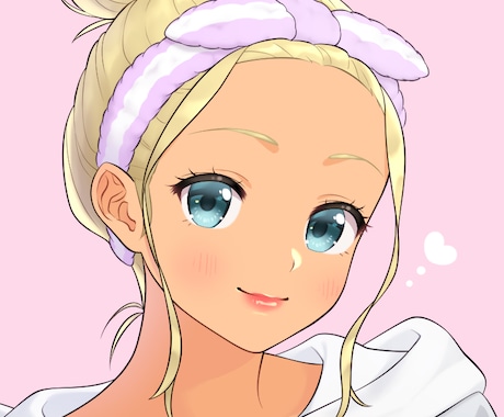 貴方だけのSNS用オリジナルアイコンを制作致します 可愛い女の子の二次元キャラクターが得意です！ イメージ1