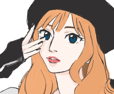 アニメ調アイコンイラスト承ります 写真をもとに似顔絵を描かせていただきます イメージ2