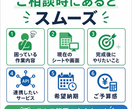スプシで業務効率化・自動化します スプレッドシートの関数・GAS・API連携を構築します イメージ2
