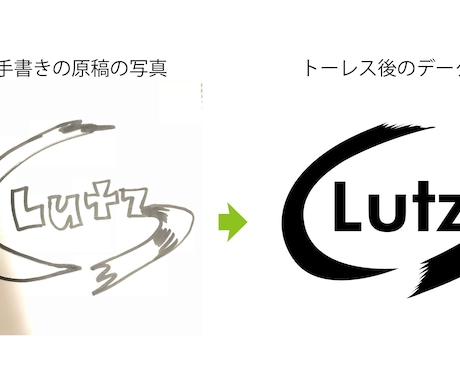 手書きの原稿をデータ化します 思いのこもった手書きをトレースいたします！ イメージ1