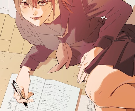 物語や関係性が伝わる表紙イラストを制作します 小説・同人誌向け表紙イラストを制作します イメージ2