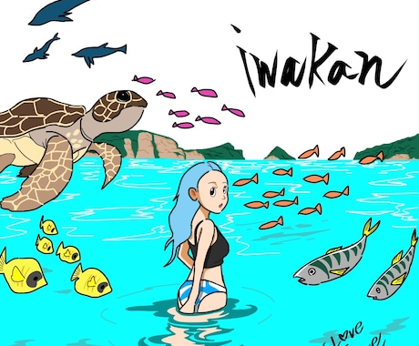 写真からキャラクター風に似顔絵を描きます お好きなお写真からキャラクター化したイラスト似顔絵を描きます イメージ1
