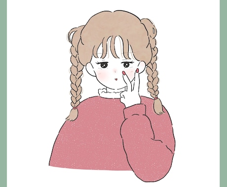 商用可◎シンプルでお洒落なイラストお描きします 鮮やかな色づかいもお任せください！少し個性的をお求めの方に。 イメージ1