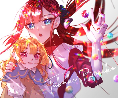 透明感のある男の子や女の子の絵を描きます イメージ1