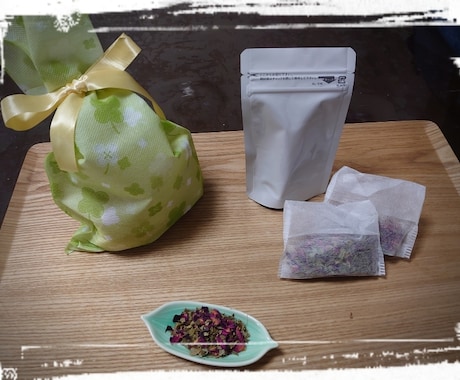 お家に余ったお茶の味編をアドバイスします ハーブと家にあるお茶類のブレンドのバリエーション イメージ1