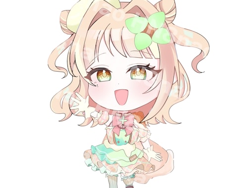 SDイラスト制作します 商用利用〇ラフ修正無制限・無償！ イメージ2