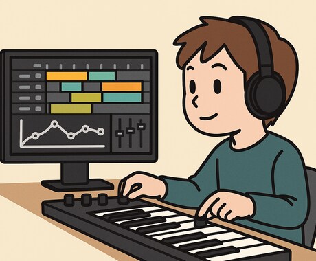 ご要望のBGMや音楽をプロが最短3日でお届けします 最短3日で届ける 心に響くBGM あなたの要望を音楽に込める イメージ2